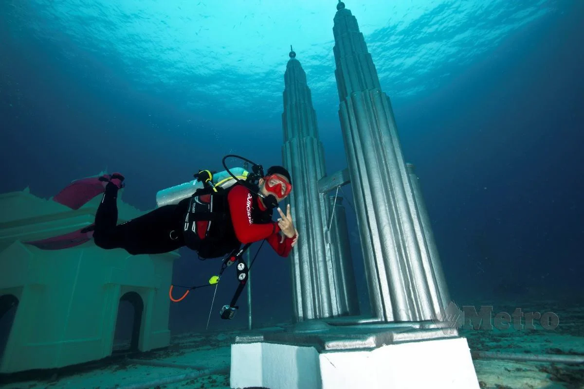 11 Replika Monumen Terkenal Asean Akan Ditempatkan Di Dasar Laut Pulau Bidong